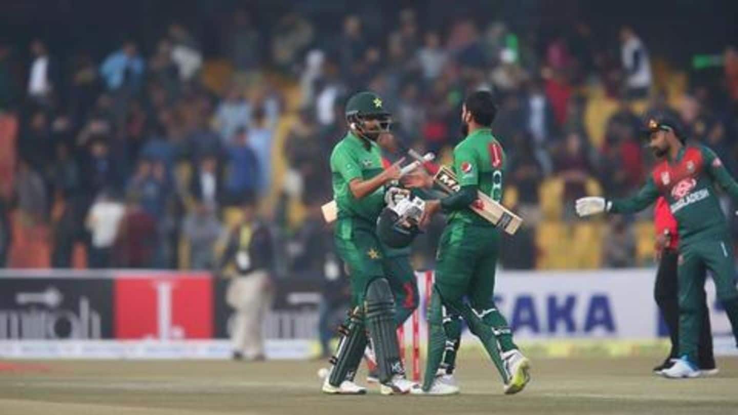 The ODI series between Pakistan and Bangladesh was called-off The ODI series between Pakistan and Bangladesh was called-off