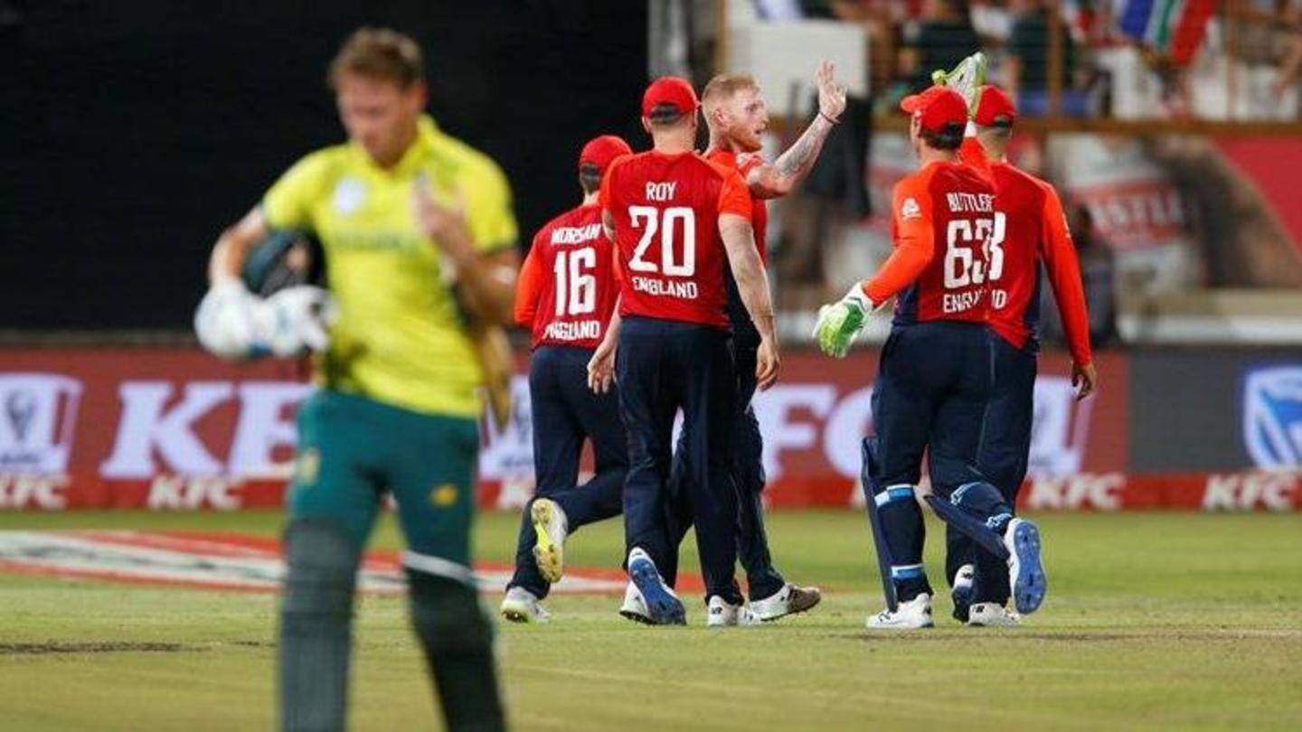 ICC T20I Rankings: England become number one side