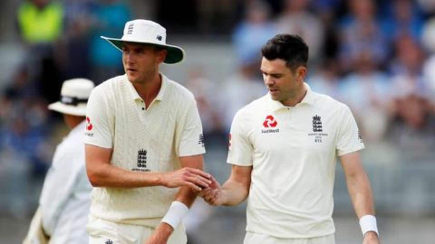 Anderson and Broad - 883 wickets Anderson and Broad - 883 wickets