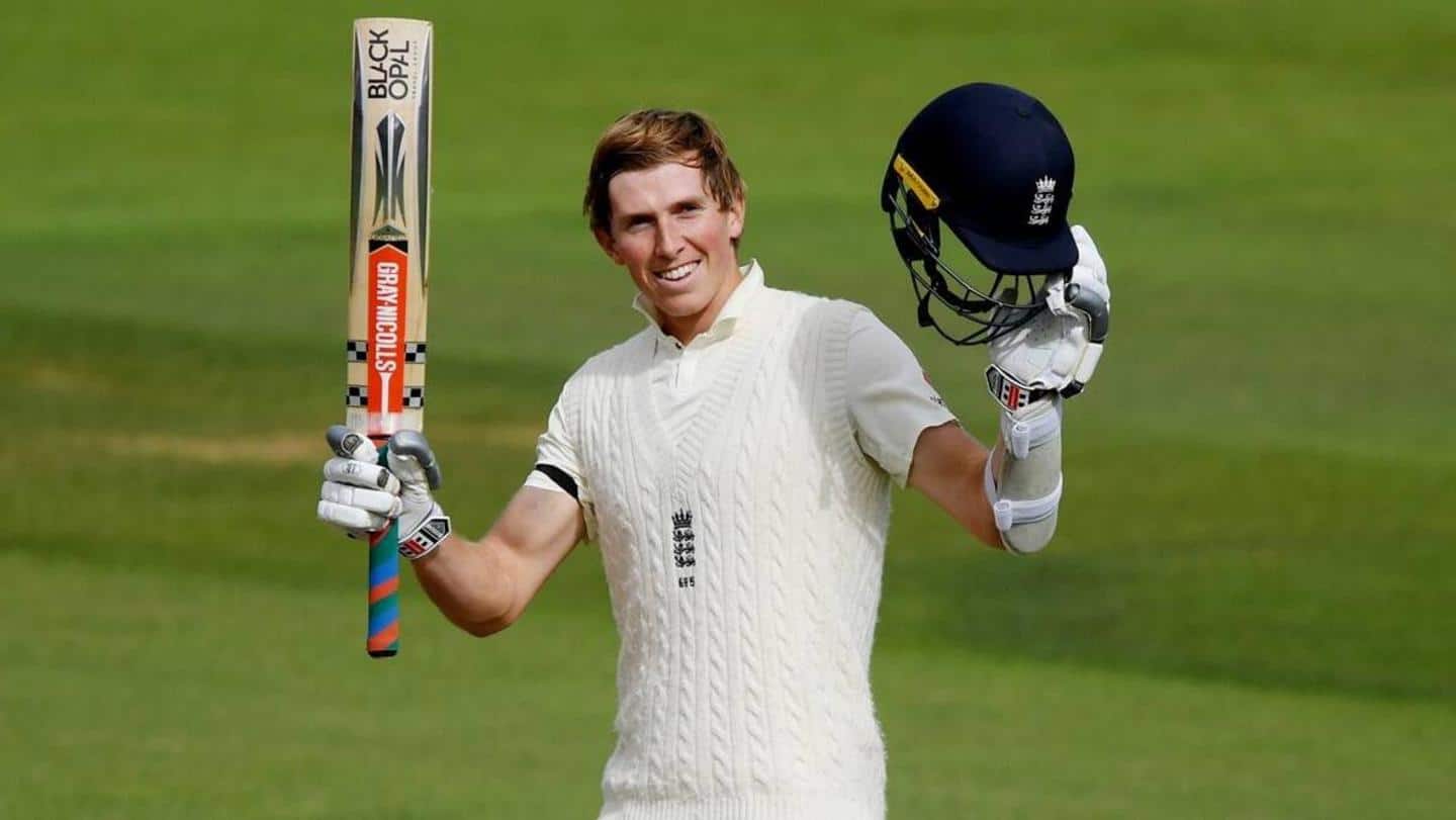Crawley registers a maiden double hundred Crawley registers a maiden double hundred