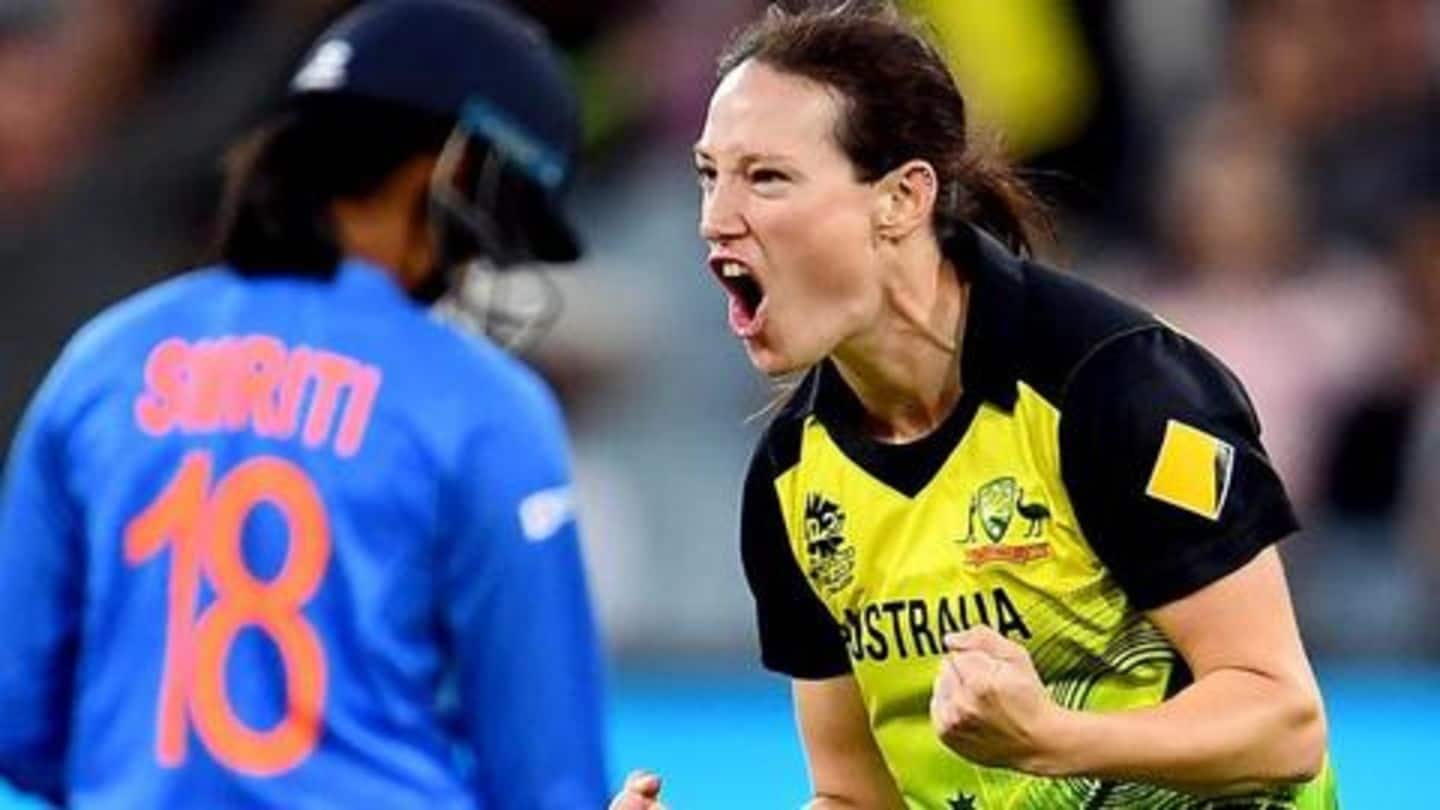 Megan Schutt spearheads the bowling attack Megan Schutt spearheads the bowling attack