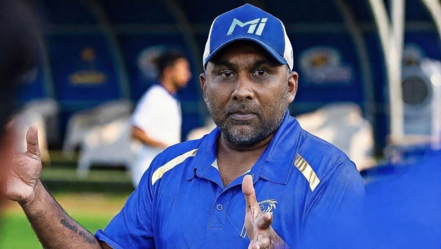 'Winning the opener': MI coach Mahela Jayawardene identifies major challenge