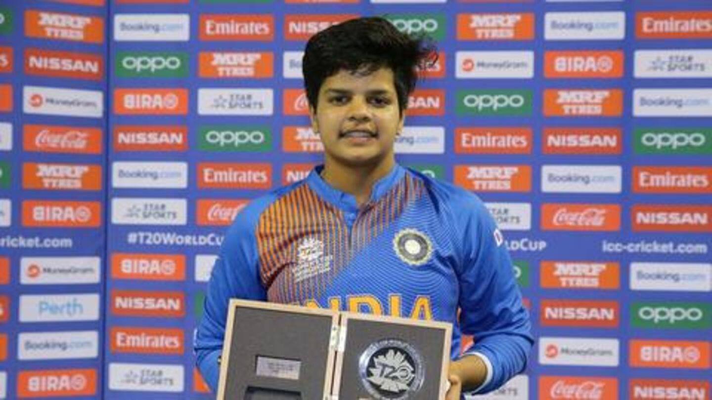 Shafali rose to prominence in 2018 Shafali rose to prominence in 2018