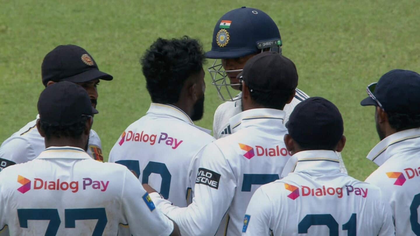 Colombo Test: Yashasvi Jaiswal, Asitha Fernando involved in heated exchange