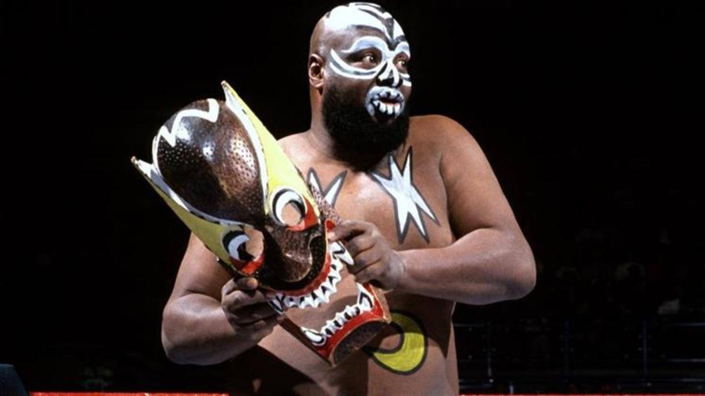 Kamala made his WWF debut in 1984 Kamala made his WWF debut in 1984