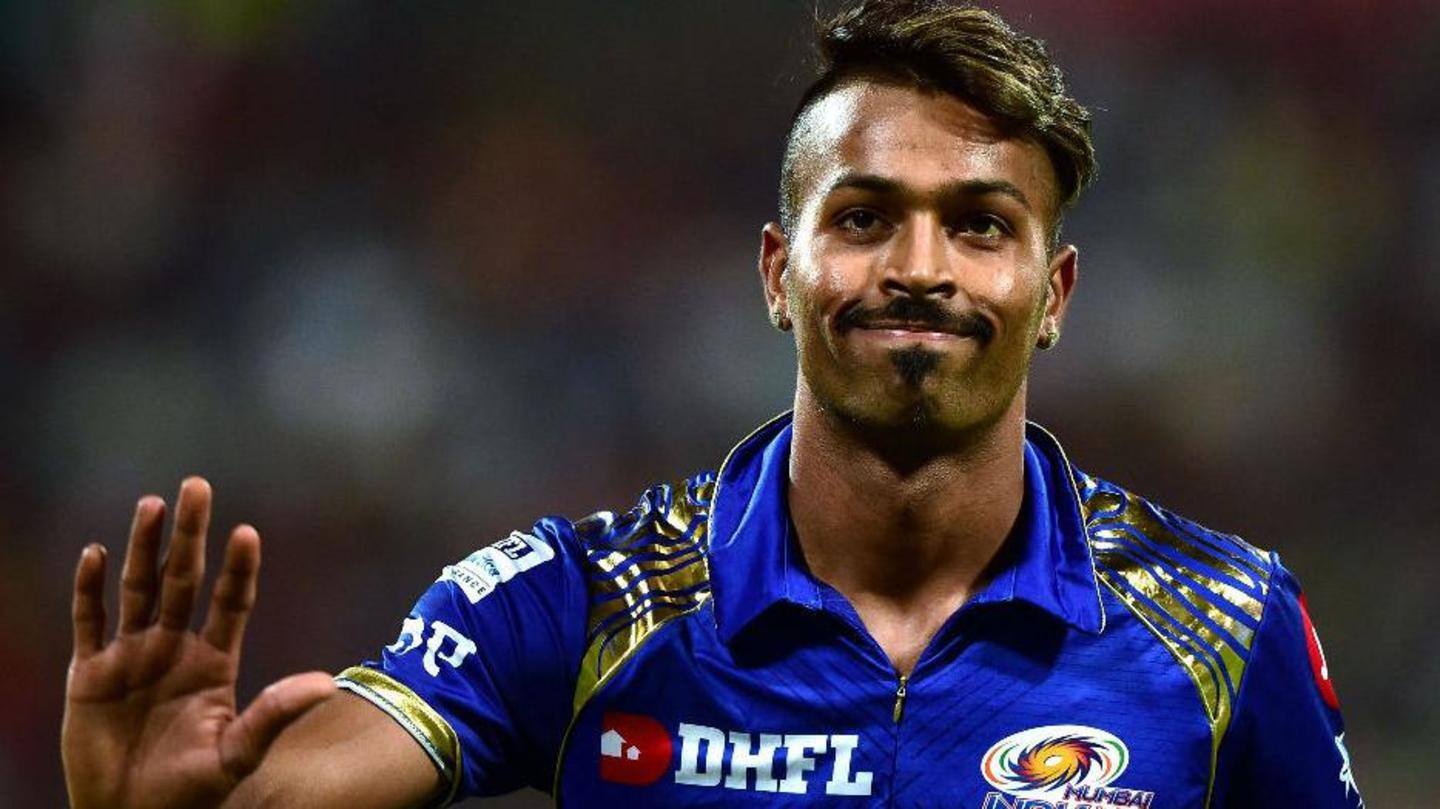Pandya hasn't bowled in the IPL so far Pandya hasn't bowled in the IPL so far