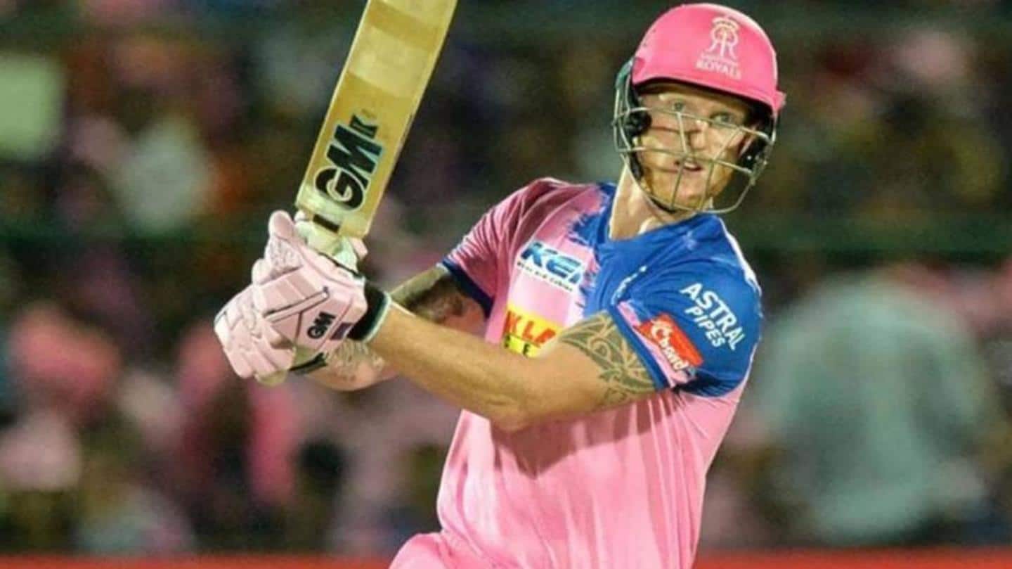 Stokes opens for the second time in IPL Stokes opens for the second time in IPL