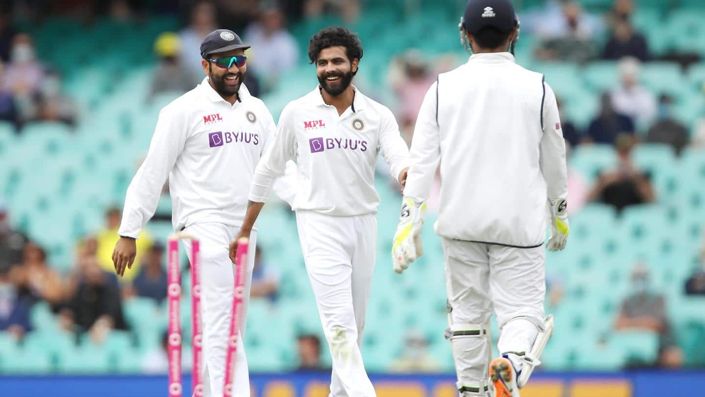 Jadeja, Bumrah remove Australia's lower middle-order Jadeja, Bumrah remove Australia's lower middle-order