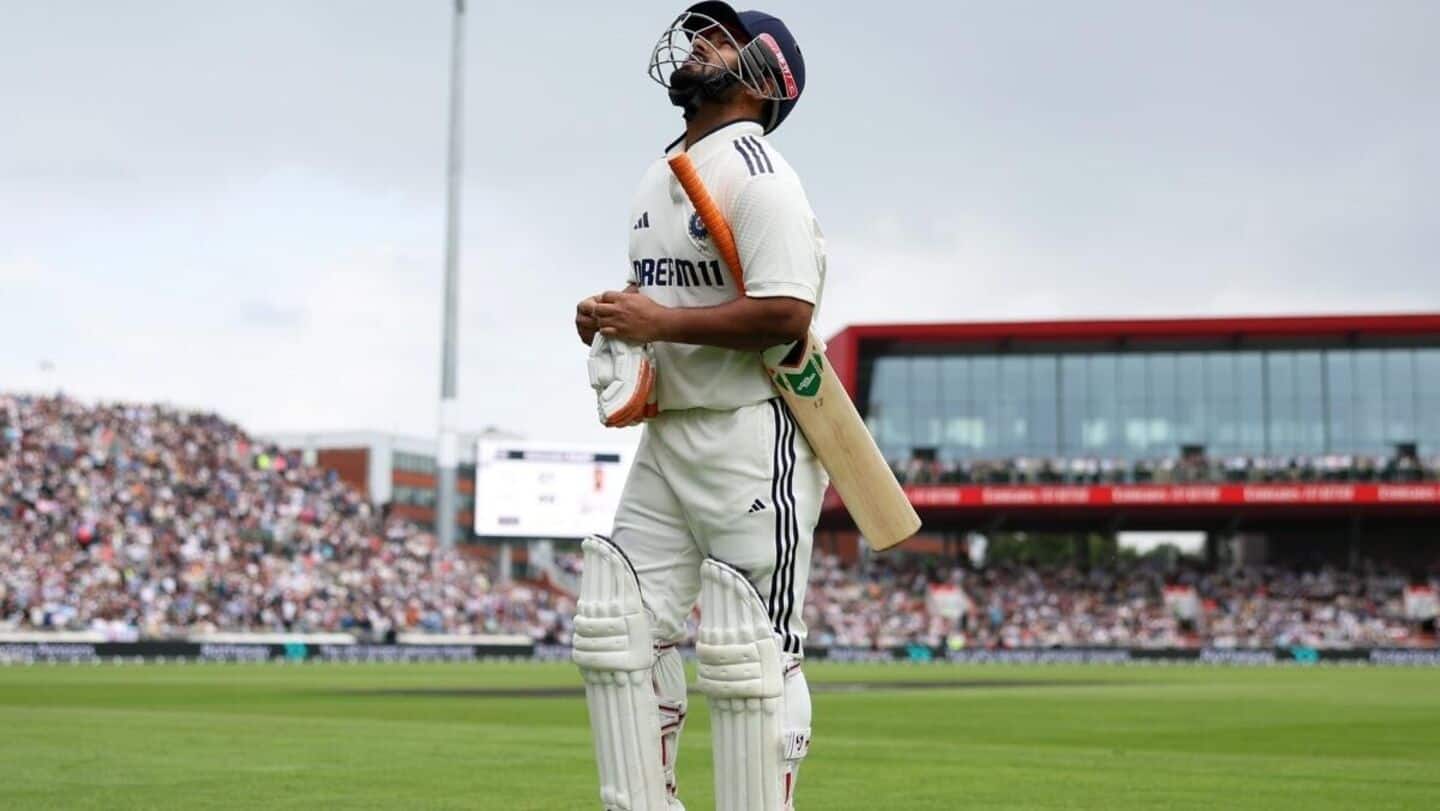 Manchester Test: Will Rishabh Pant bat on Day 5? Manchester Test: Will Rishabh Pant bat on Day 5?