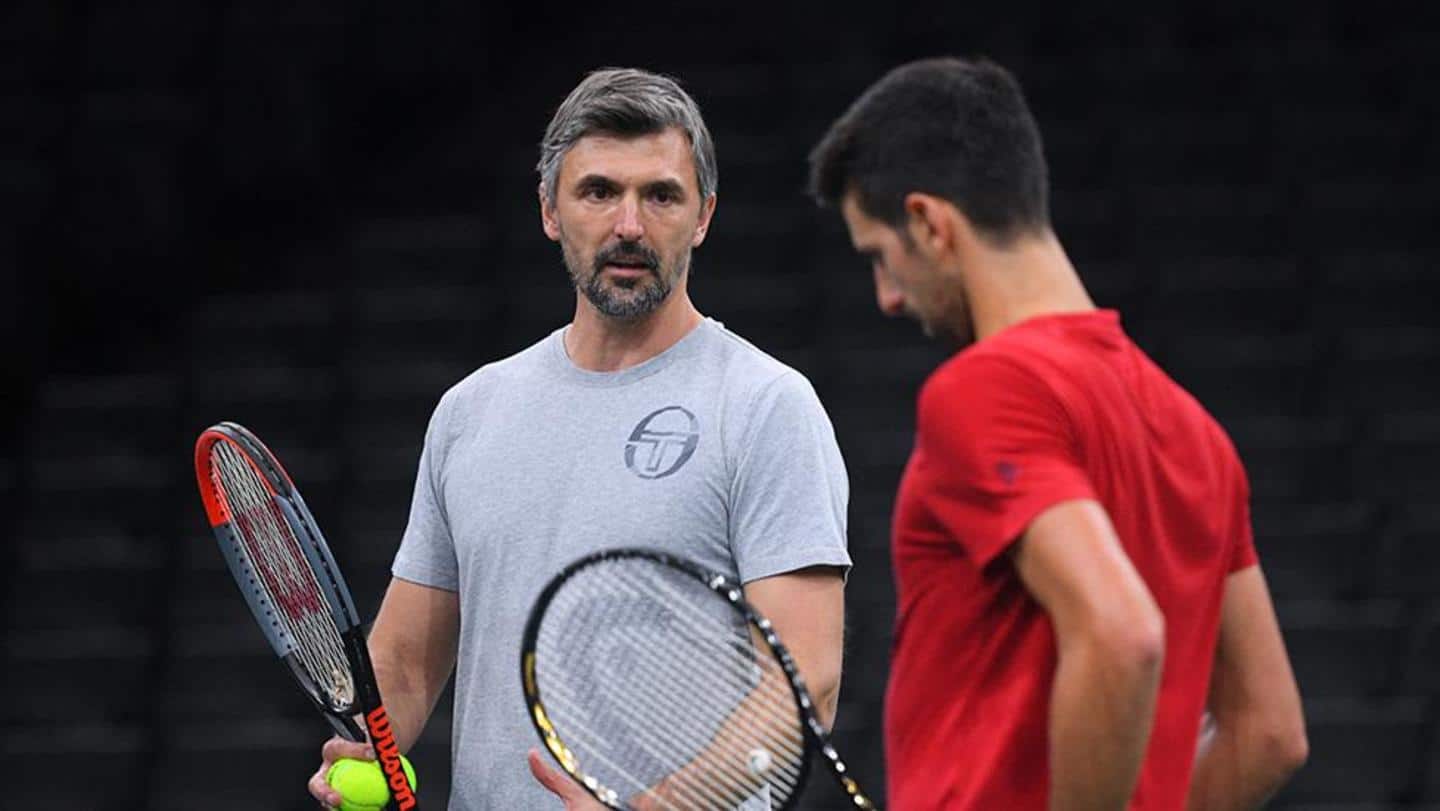 Novak Djokovic's coach Goran Ivanisevic tests positive for coronavirus