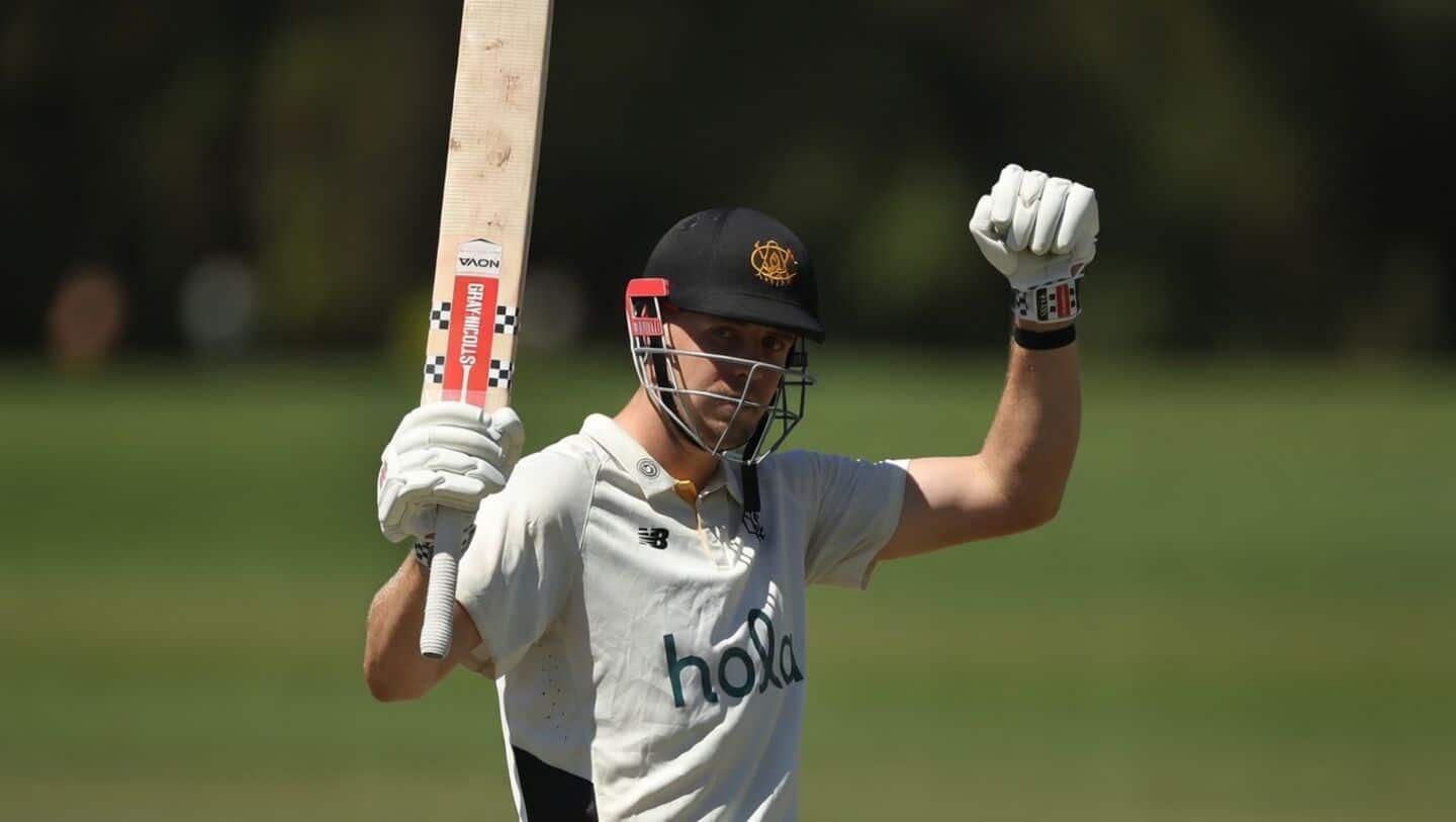 Cameron Green smashes First-Class ton after nearly a year: Stats