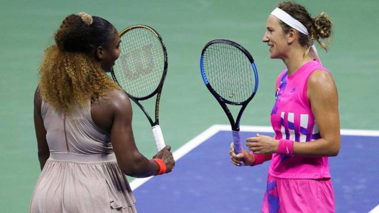 Victoria Azarenka overpowers Serena Williams despite losing the first set Victoria Azarenka overpowers Serena Williams despite losing the first set