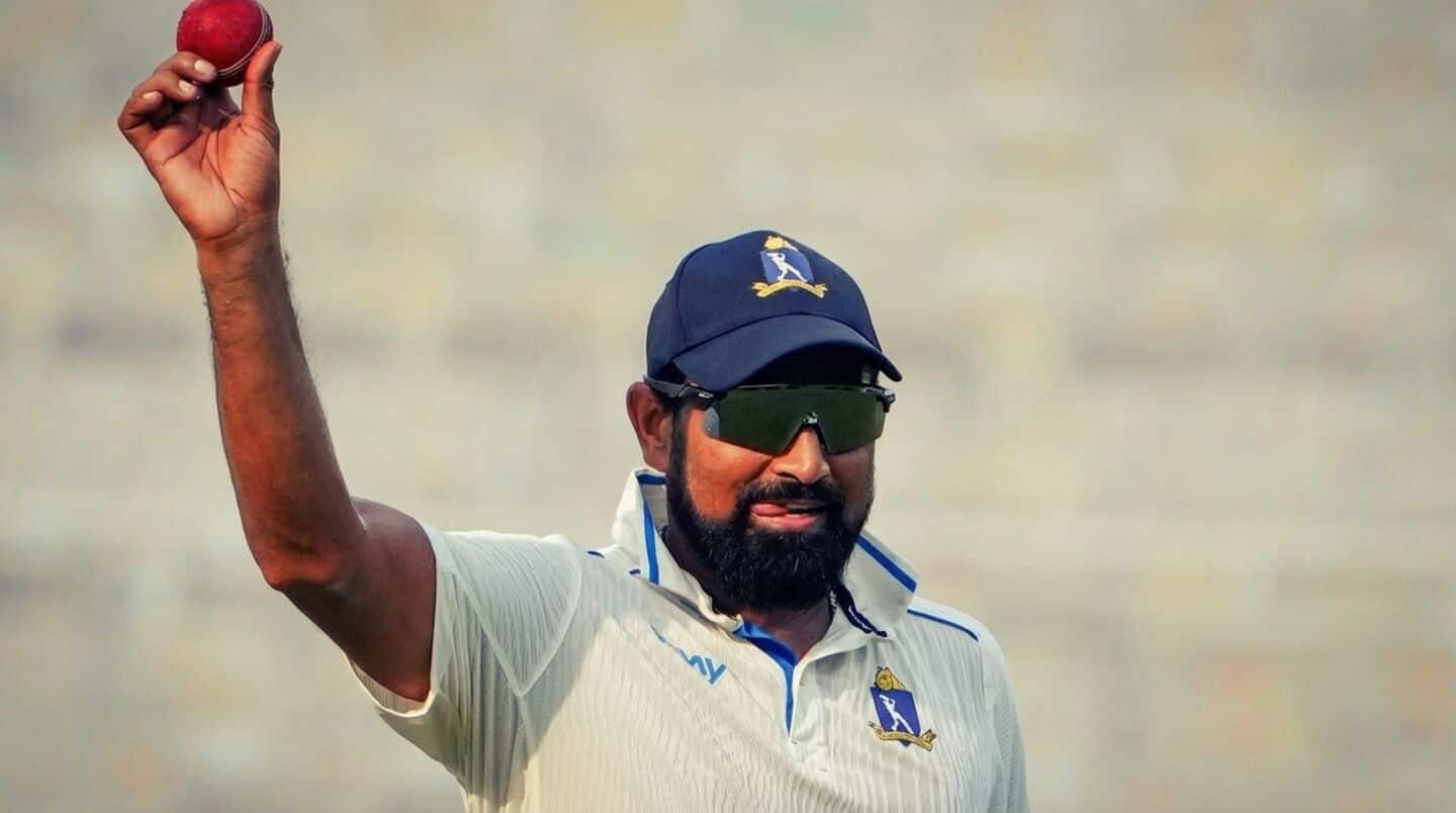 Ranji Trophy semi-final: Mohammed Shami bags career-best innings figures (8/90)