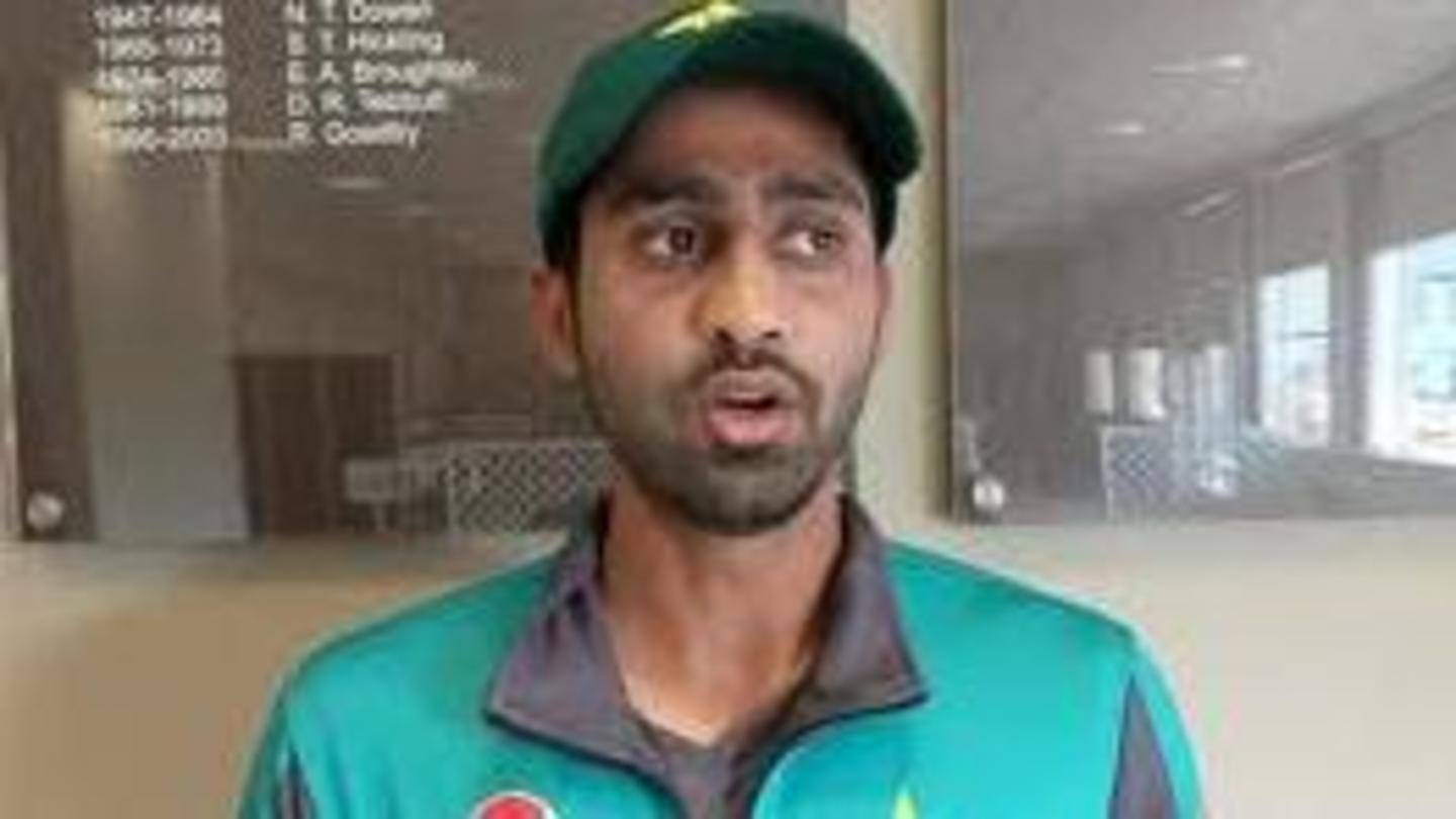 Usman Salahuddin fined 20 per cent of match fee Usman Salahuddin fined 20 per cent of match fee