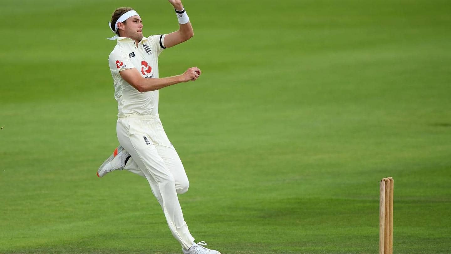 Broad played 51 consecutive Tests before missing a home Test Broad played 51 consecutive Tests before missing a home Test