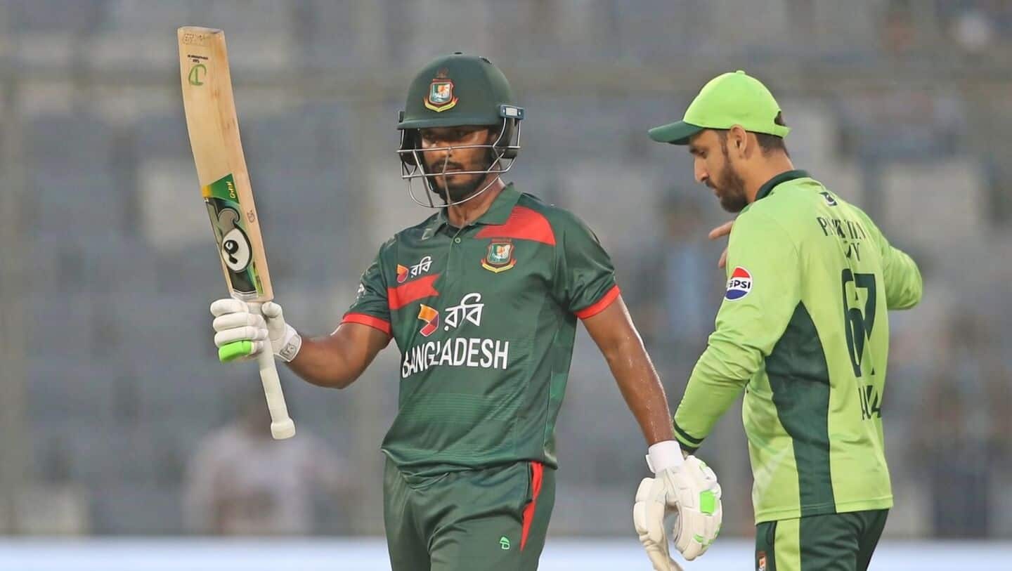 Tanzid Hasan Tamim slams his fifth ODI half-century: Key stats