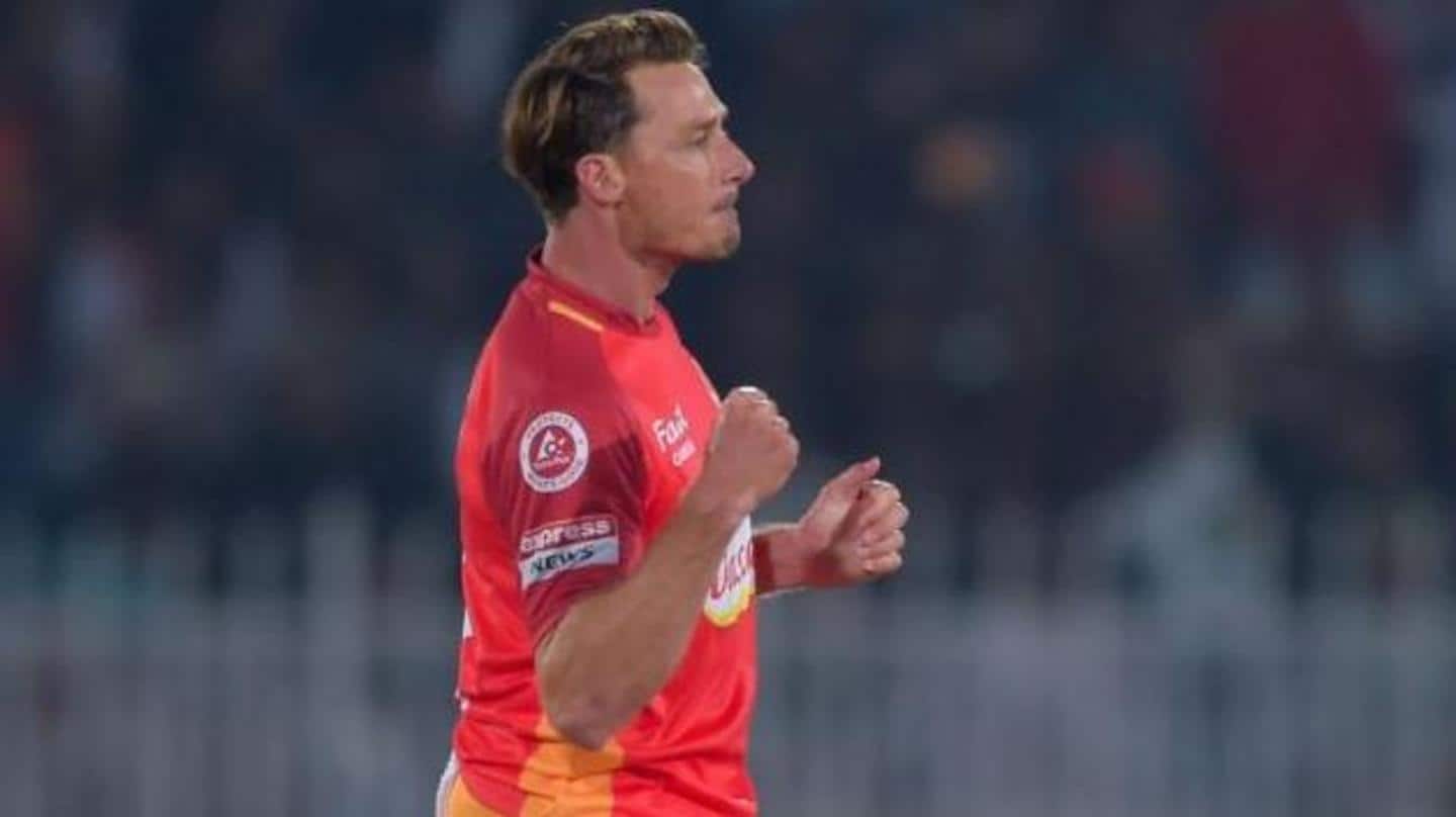 Steyn recently competed in the Lanka Premier League Steyn recently competed in the Lanka Premier League