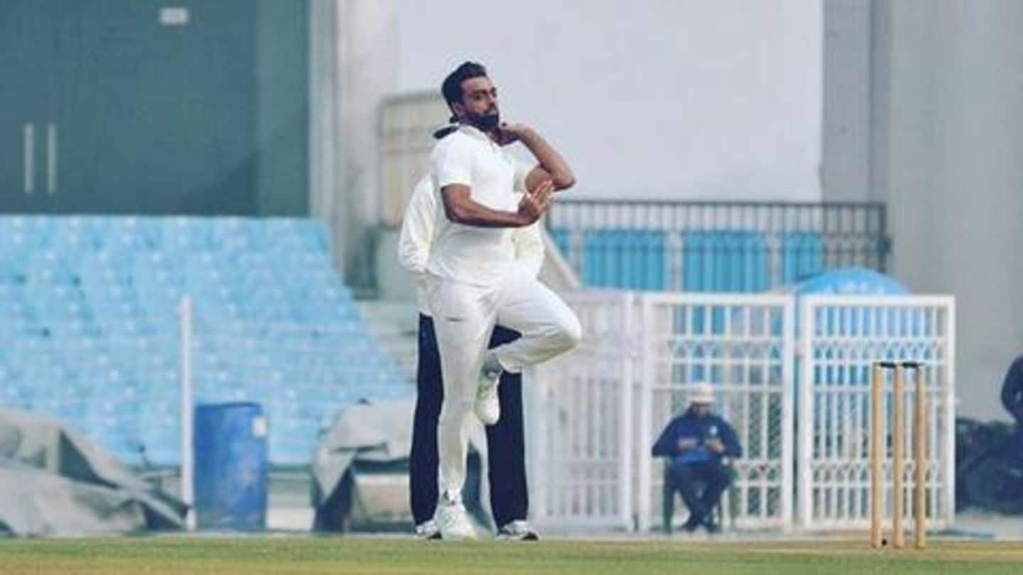 Unadkat takes the final wicket as Saurashtra lifts trophy Unadkat takes the final wicket as Saurashtra lifts trophy