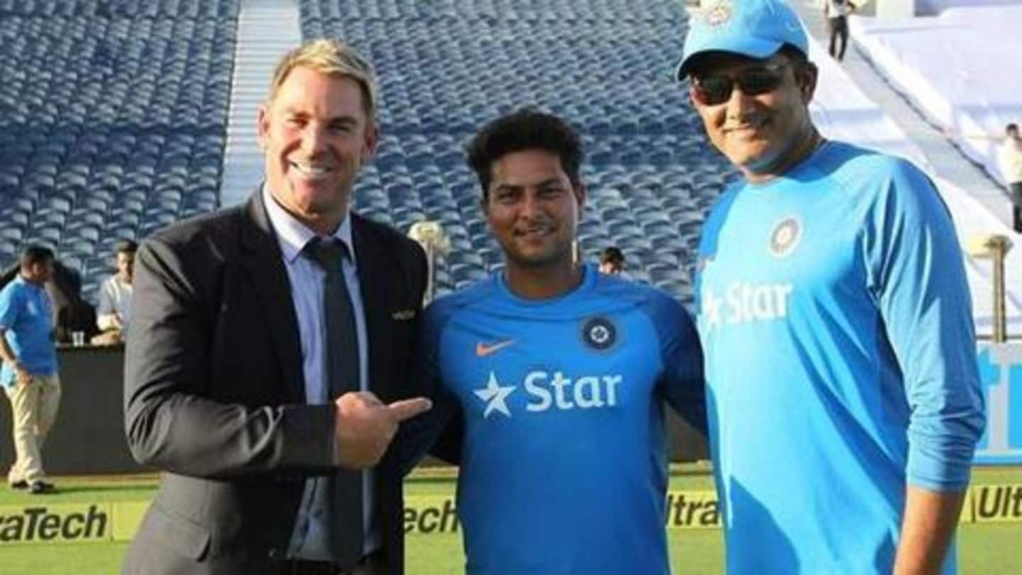 When Kumble pushed Kuldeep to take five-for on Test debut