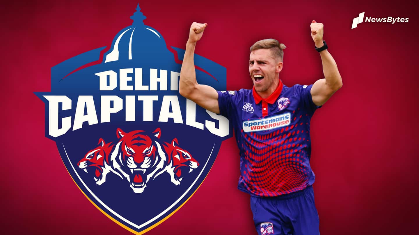 Delhi Capitals sign Anrich Nortje as replacement for Chris Woakes