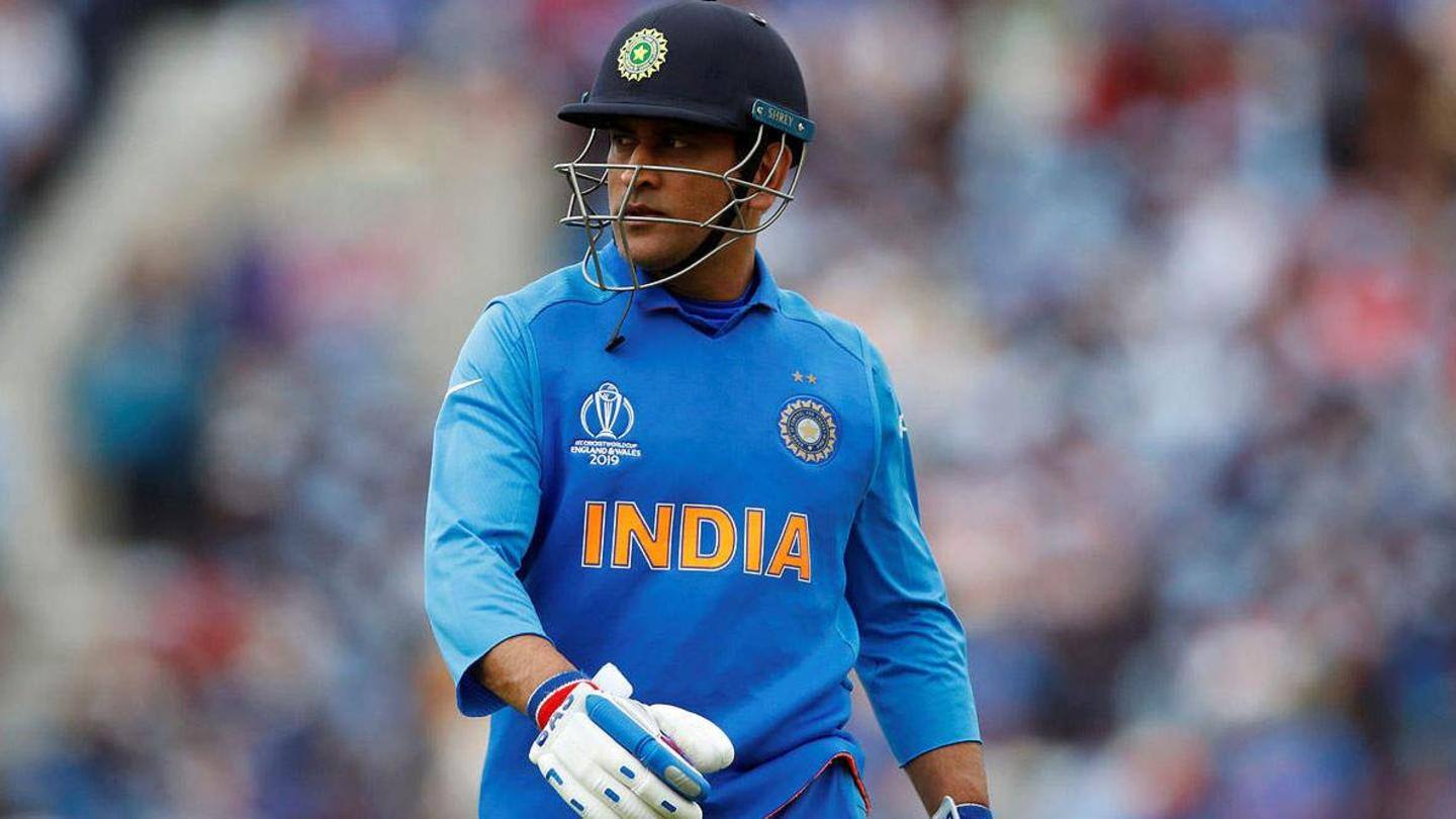 Dhoni is yet to feature in competitive cricket Dhoni is yet to feature in competitive cricket