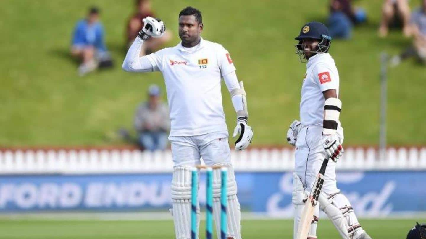 Mathews returns as SL name squad for England Test series