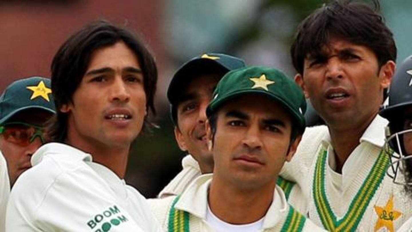 Pakistan cricketers have been under the scanner for spot-fixing Pakistan cricketers have been under the scanner for spot-fixing