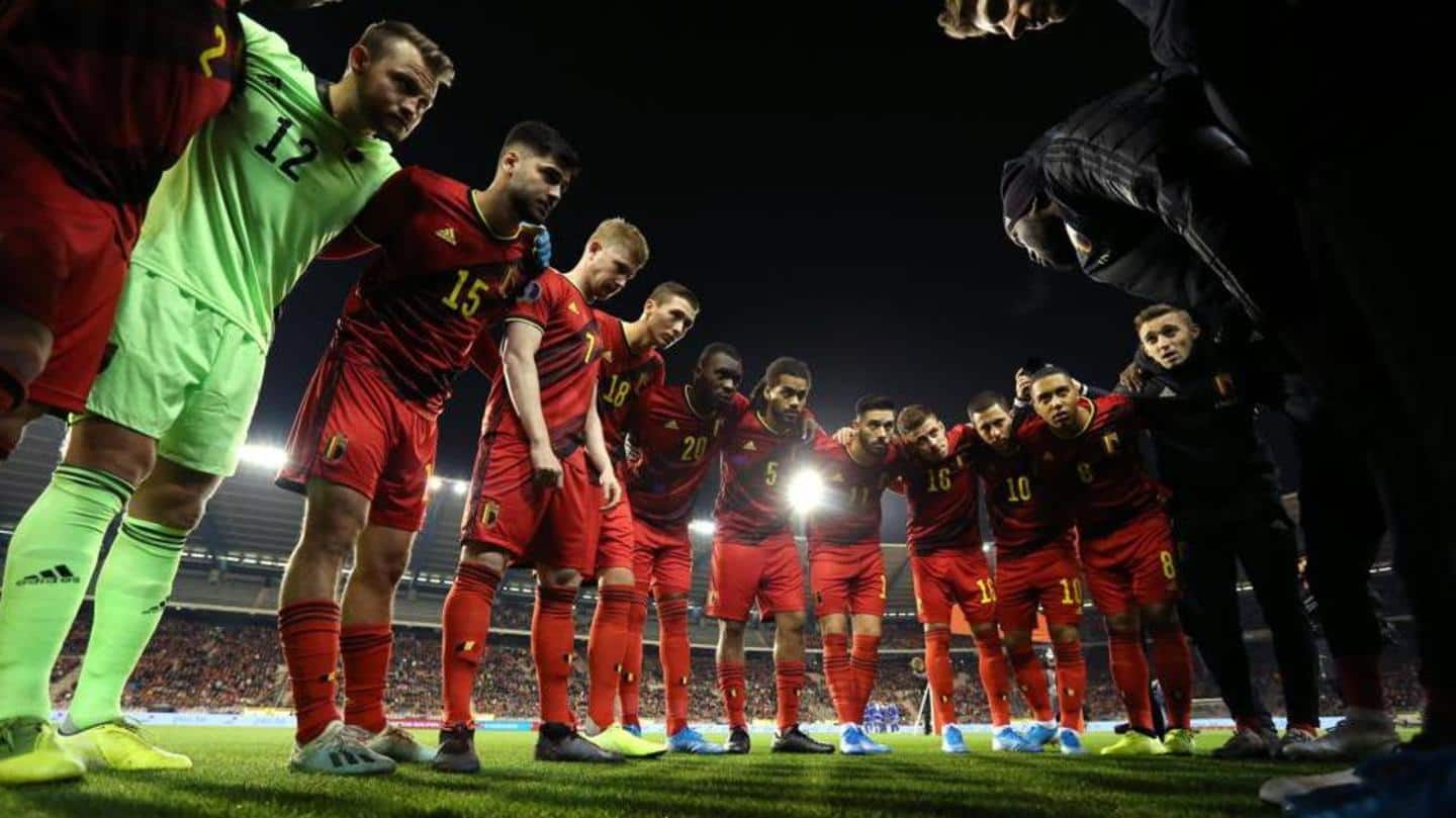 Belgium crowned FIFA's Team of the Year for third consecutive-year