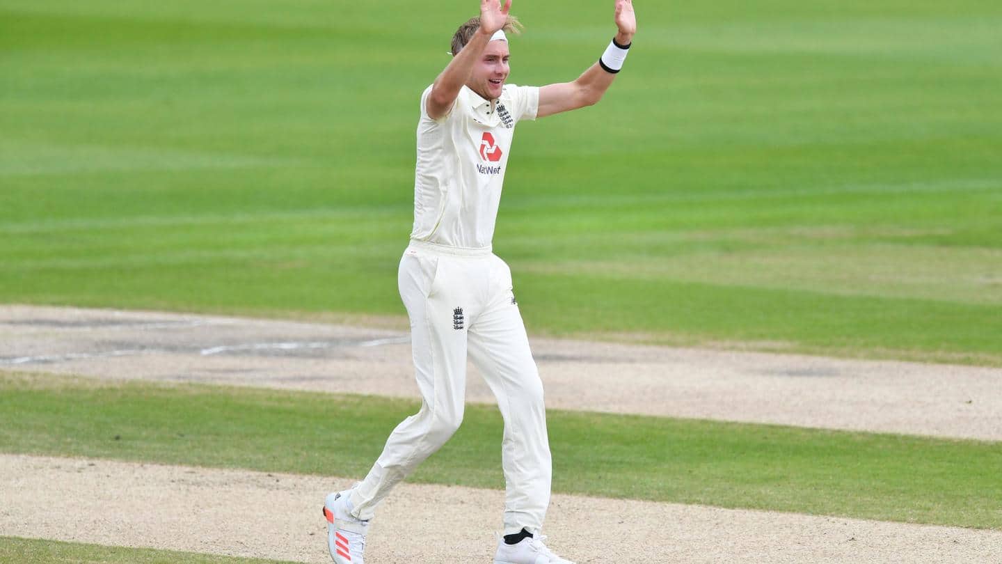 Records broken by Broad in the third Test Records broken by Broad in the third Test