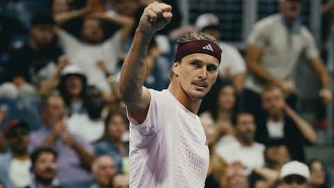 US Open: Alexander Zverev survives five-set thriller against Lorenzo Sonego