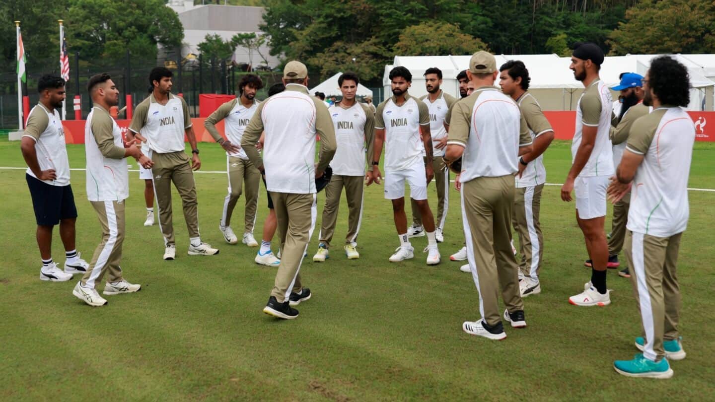 Asian Games: Men's cricket gold to be shared in washout