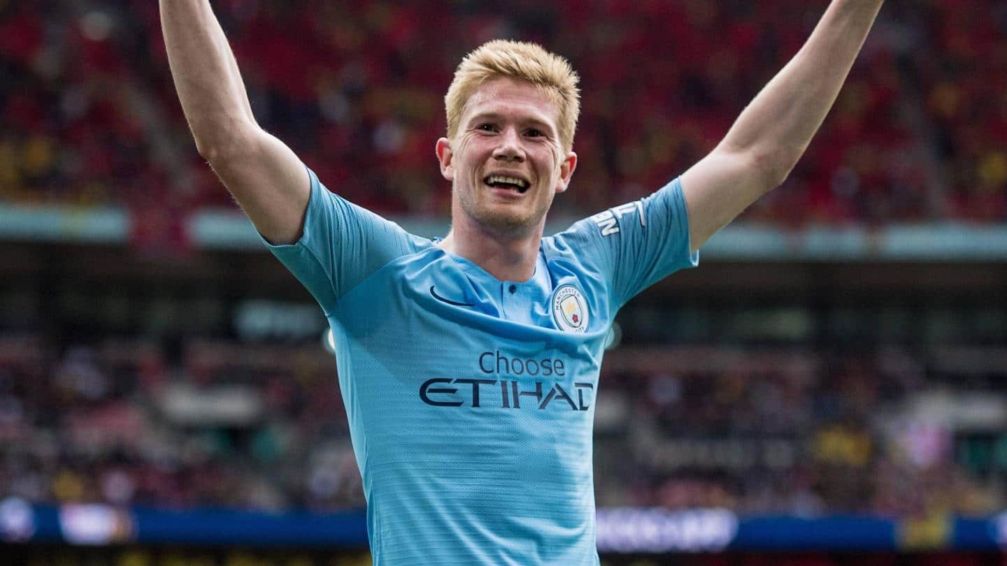 Kevin De Bruyne named Premier League Player of the Season