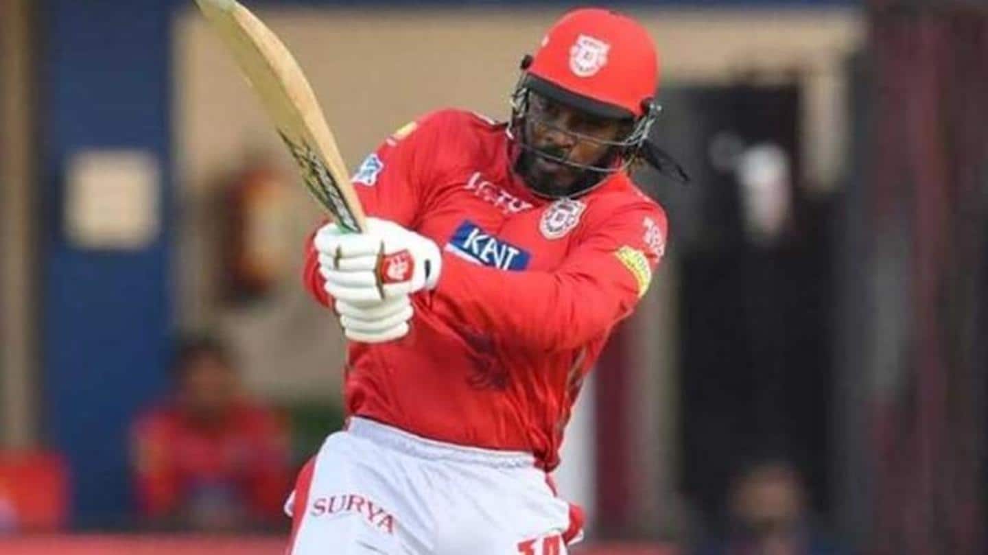 Gayle was on fire in the IPL 2020 Gayle was on fire in the IPL 2020