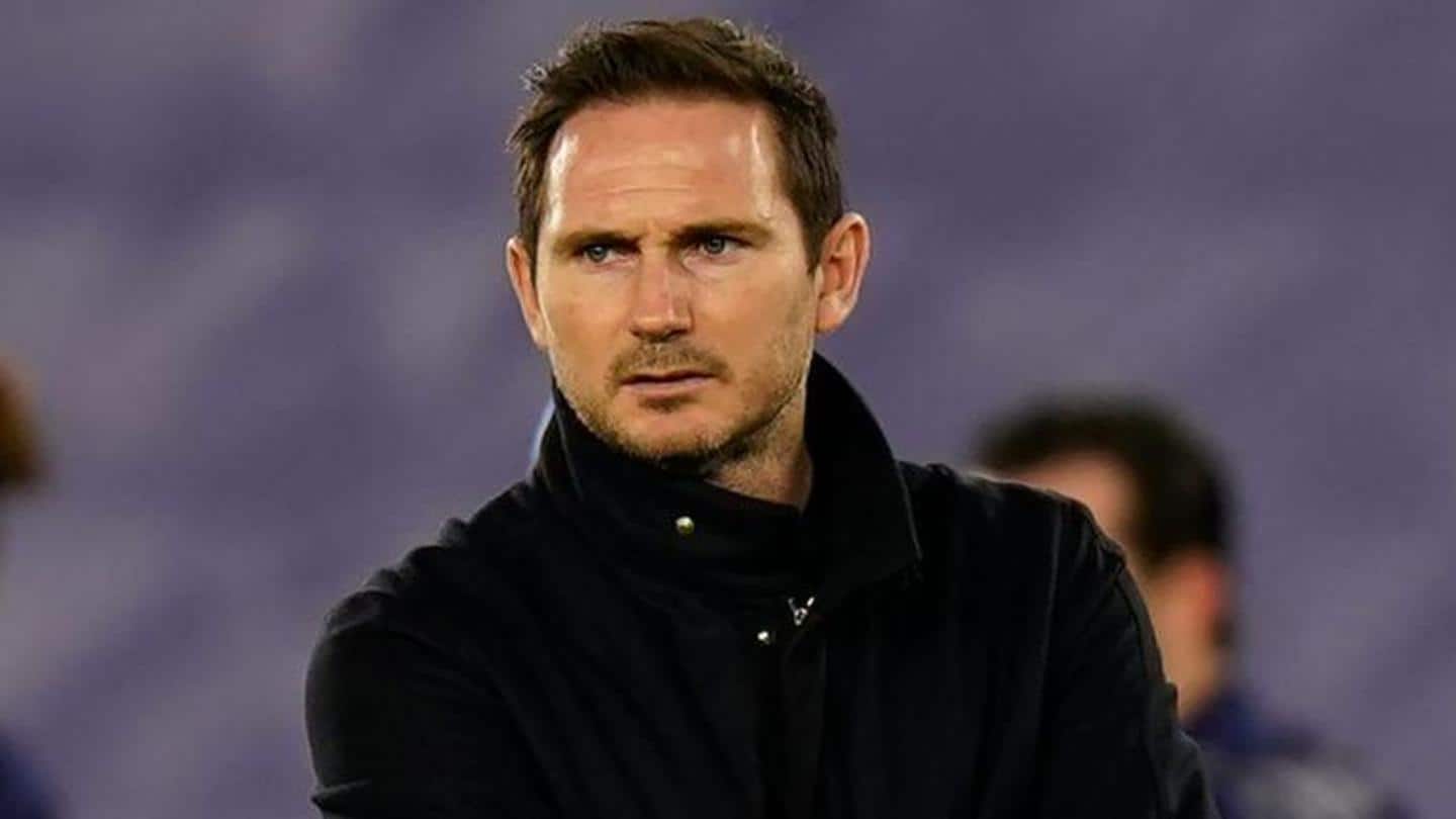 Lampard was appointed as manager in 2019 Lampard was appointed as manager in 2019