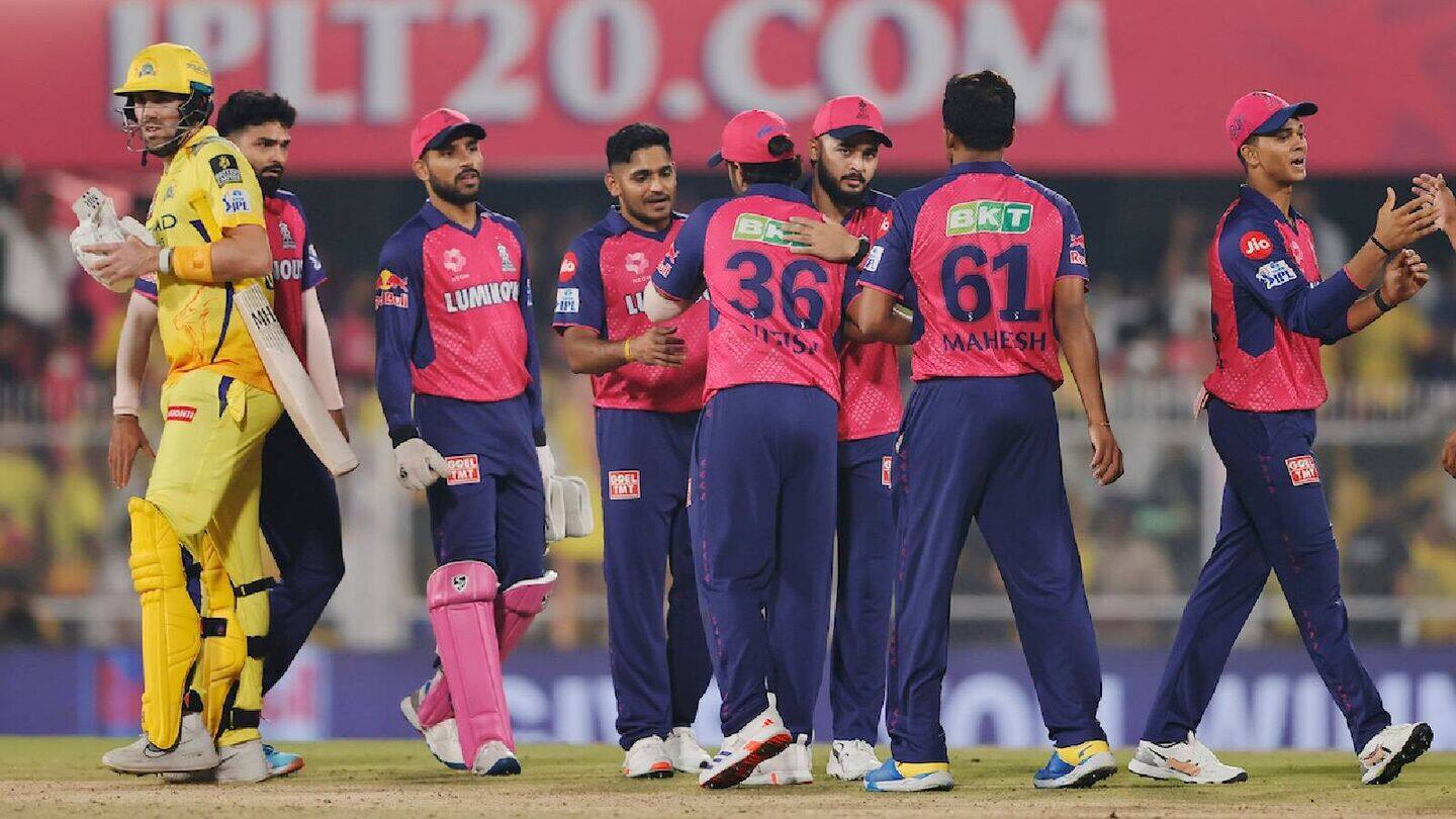 IPL 2025: CSK, RR aim to finish on high IPL 2025: CSK, RR aim to finish on high