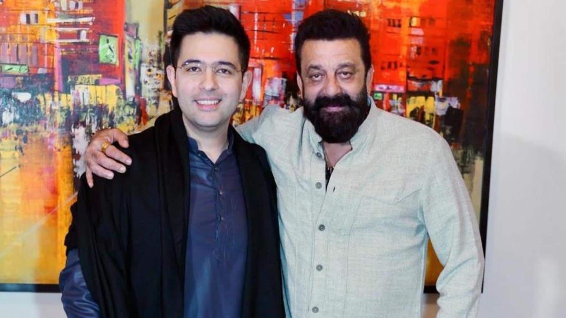 Raghav Chadha hosts Sanjay Dutt, shares 'Dhurandhar' success moment