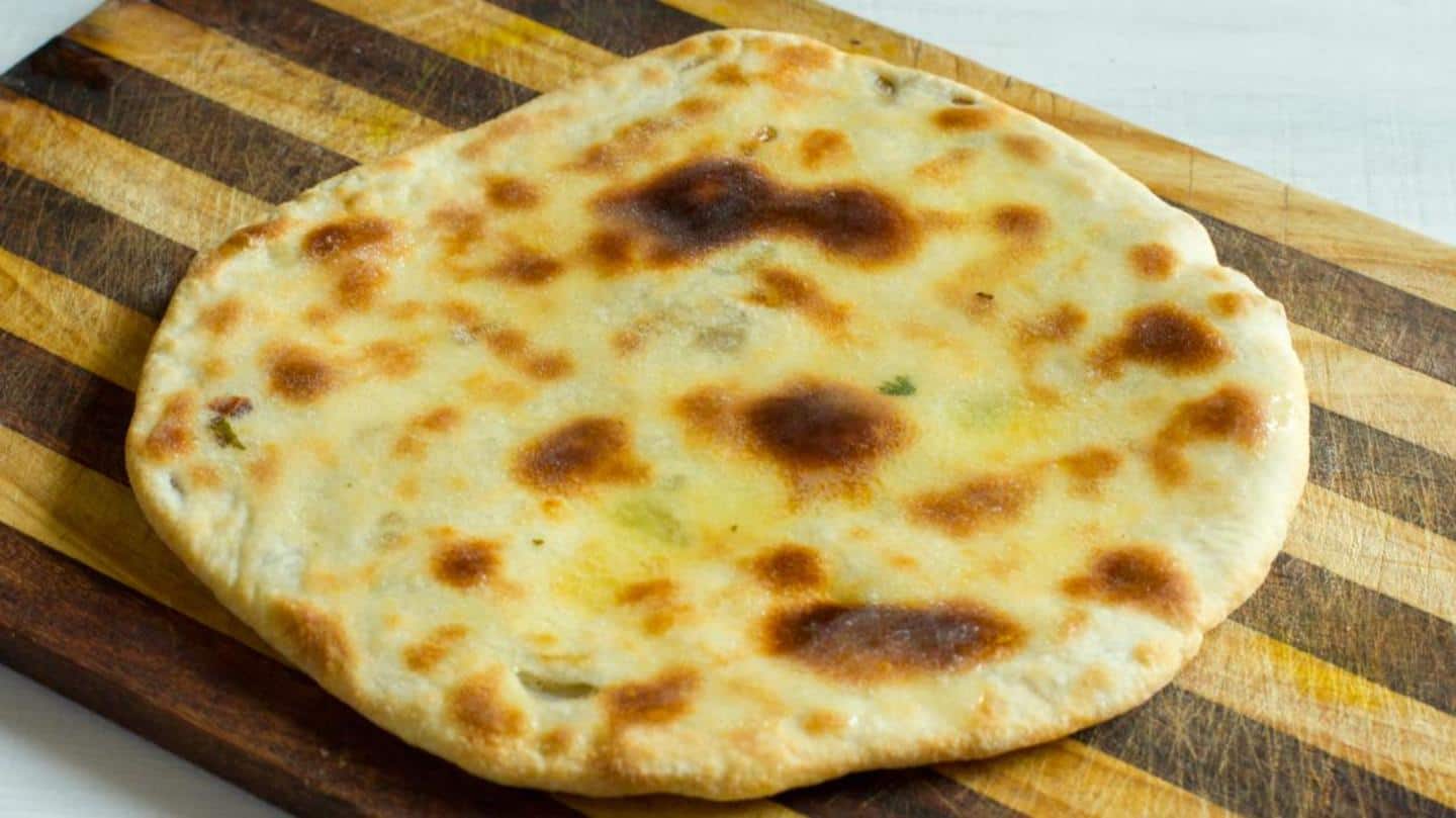 Preparing the kulcha Preparing the kulcha