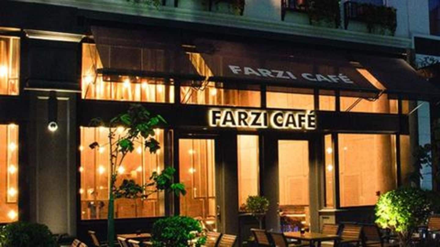 Farzi Cafe, Cyber Hub, Gurugram Farzi Cafe, Cyber Hub, Gurugram