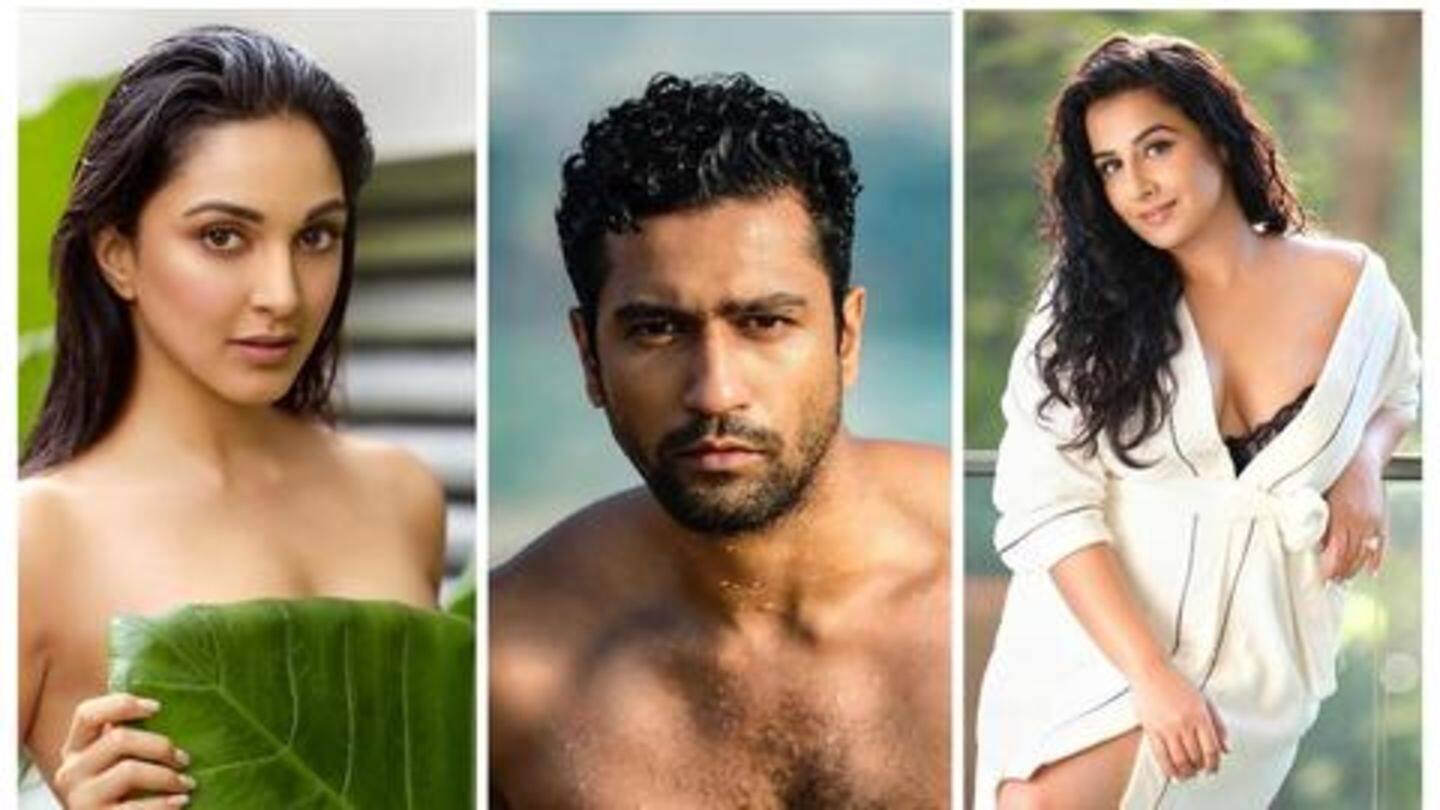 Vicky Kaushal, Vidya Balan also featured in Ratnani's calendar Vicky Kaushal, Vidya Balan also featured in Ratnani's calendar
