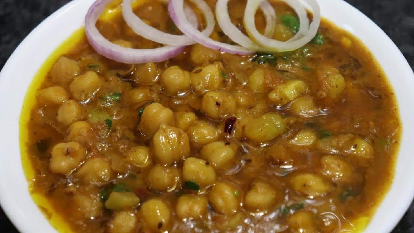 Preparing chole Preparing chole