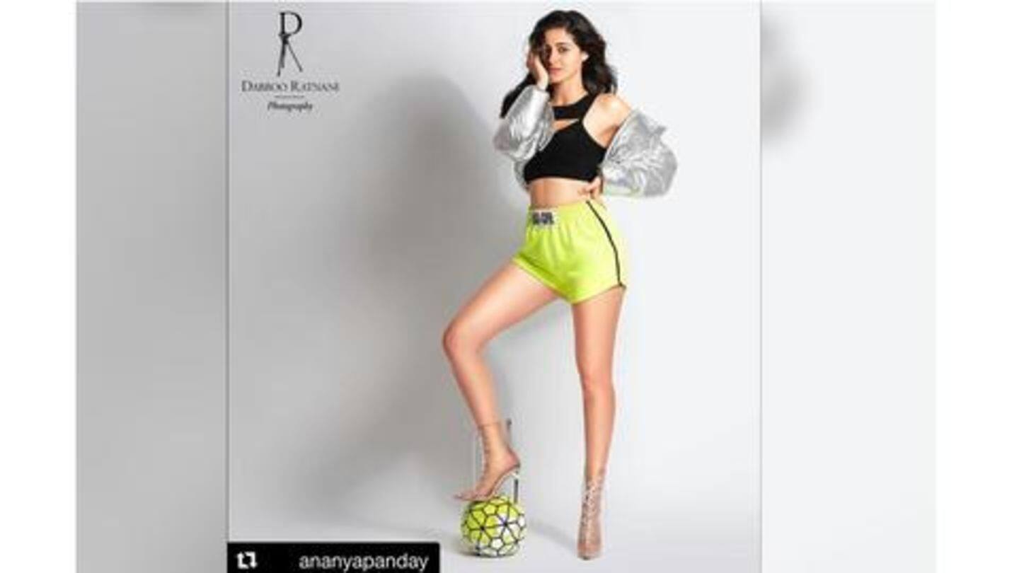New kid on the block Ananya Panday's spectacular entry New kid on the block Ananya Panday's spectacular entry