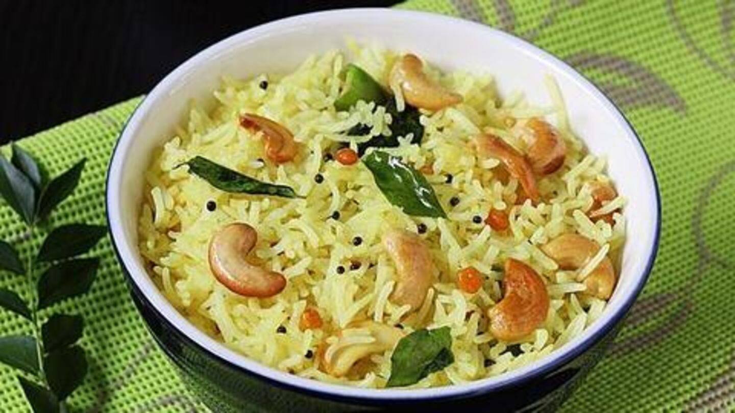 Lemon rice: Tangy smell titillates your taste buds Lemon rice: Tangy smell titillates your taste buds