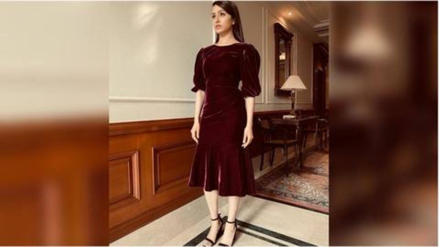 Maroon velvet dress Maroon velvet dress