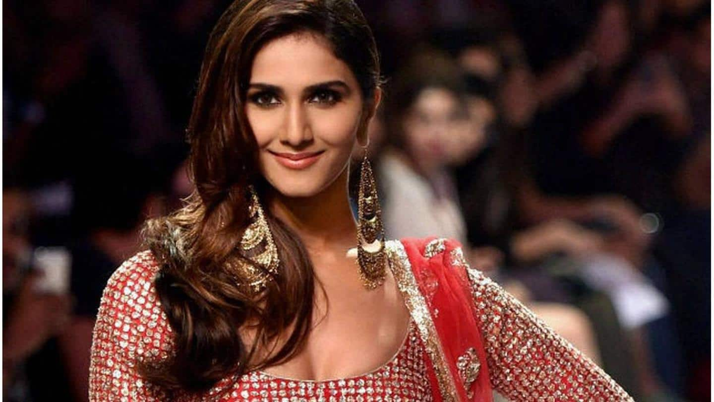 Vaani Kapoor's midnight blue JJ Valaya sari clashes prints, patterns and  palettes | Vogue India | Vogue Closet