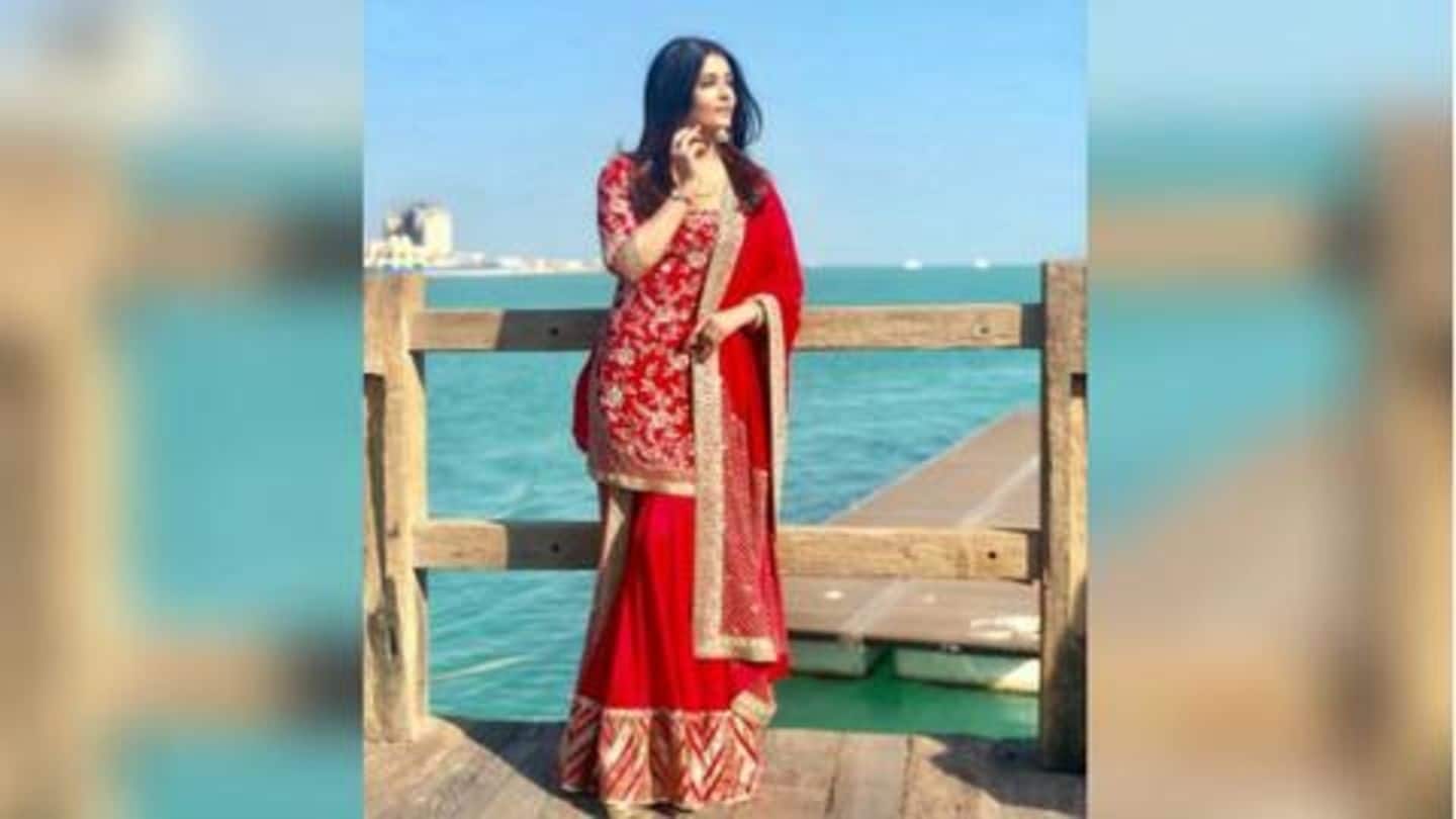 Red ethnic suit Red ethnic suit