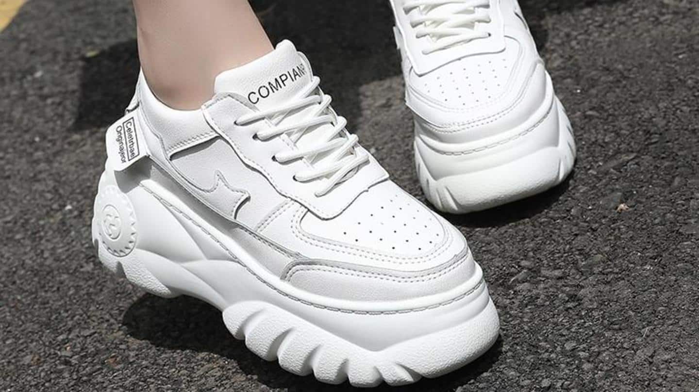 Five cool ways to style your white sneakers