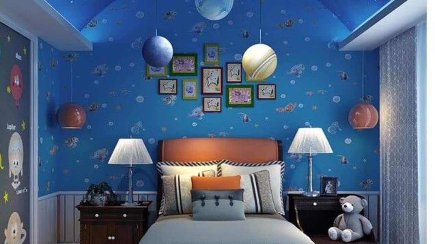 Want the outer space in your room? Some DIY tips