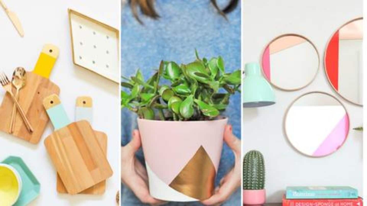Five amazing DIY projects you can try at home