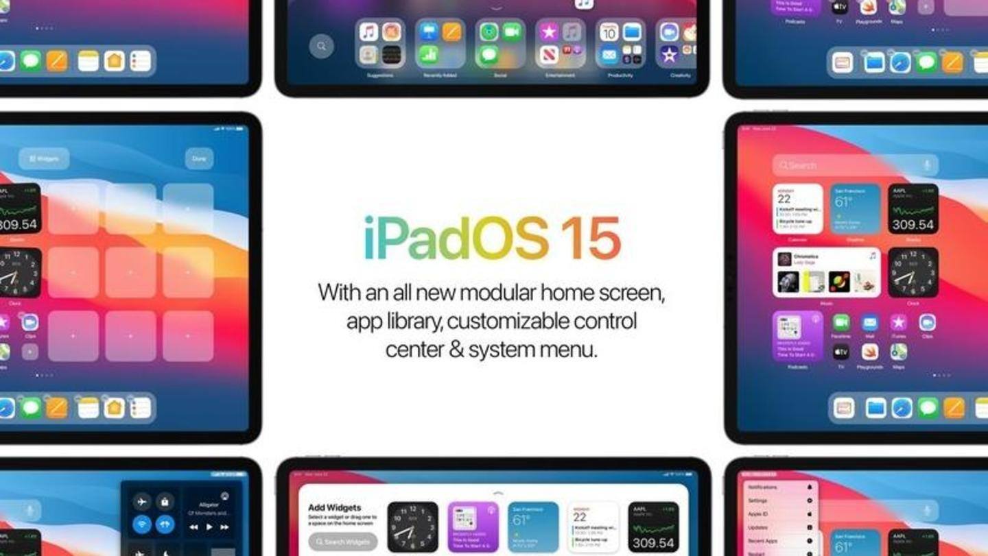 Under the hood, the device will run on iPadOS 15 Under the hood, the device will run on iPadOS 15