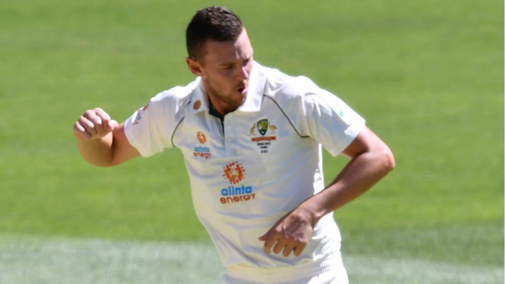 Josh Hazlewood completes 400 wickets in First-Class cricket: Stats